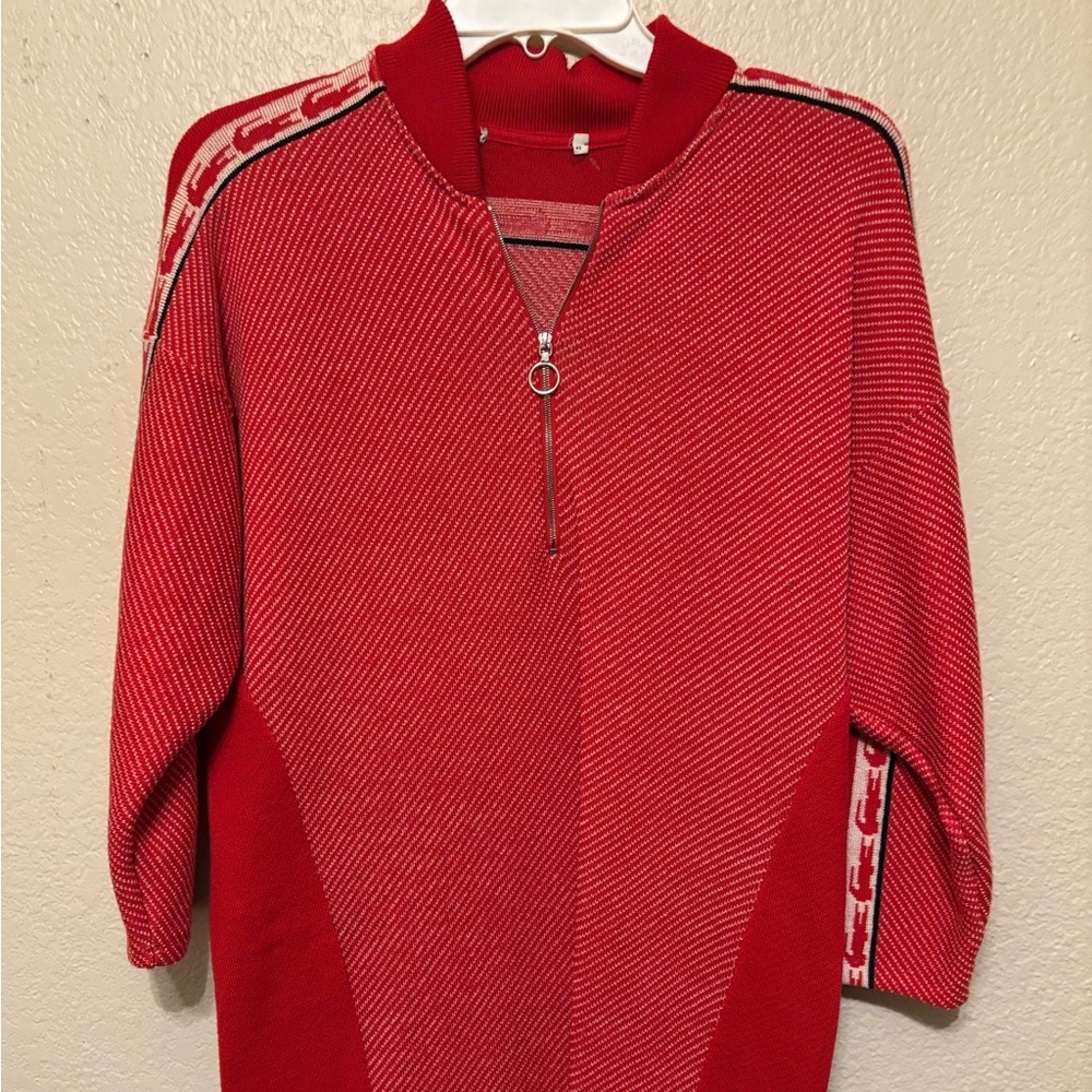 Vintage Lacoste knit dress size 40